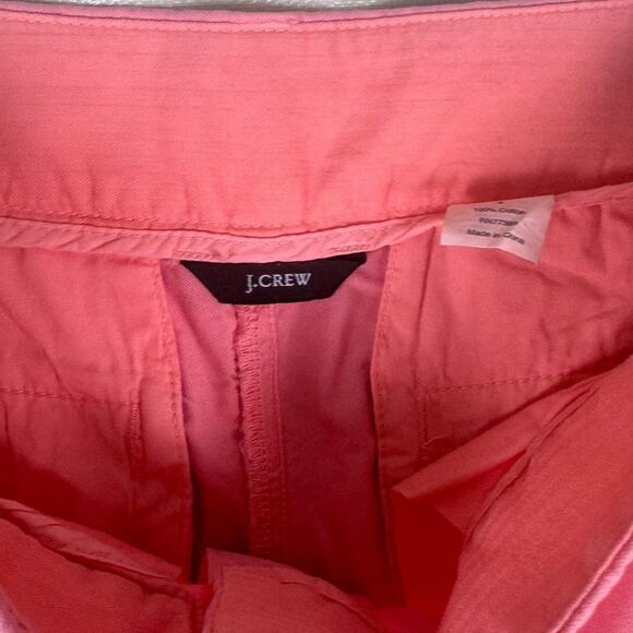 J. Crew Size 4 Pink Womens Shorts 100% Cotton - Picture 4 of 6